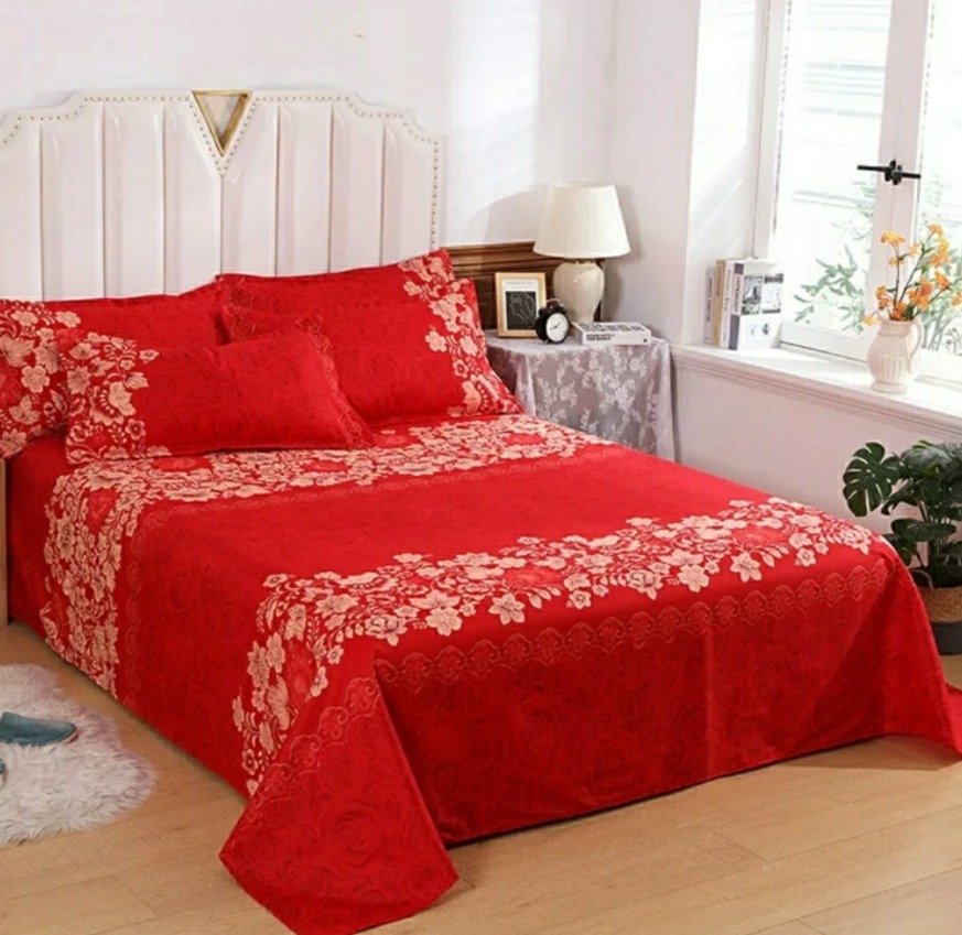 Three Pieces Bedsheet Set