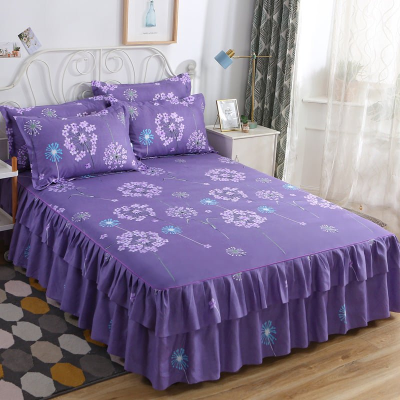 Lucrative 3 Pieces Bedsheet Set