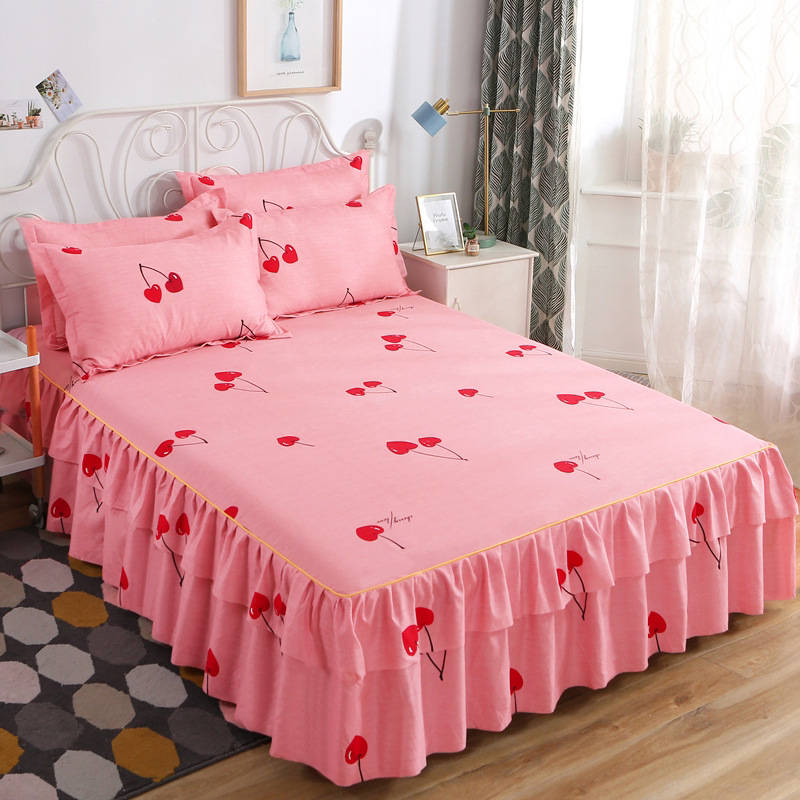 Lucrative 3 Pieces Bedsheet Set