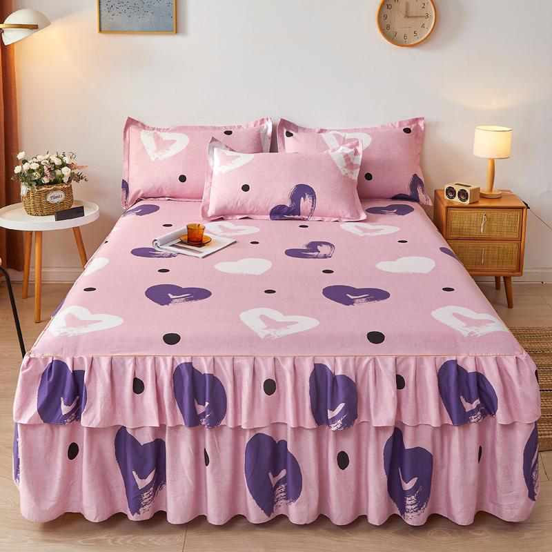 Lucrative 3 Pieces Bedsheet Set