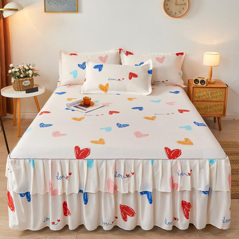 Lucrative 3 Pieces Bedsheet Set