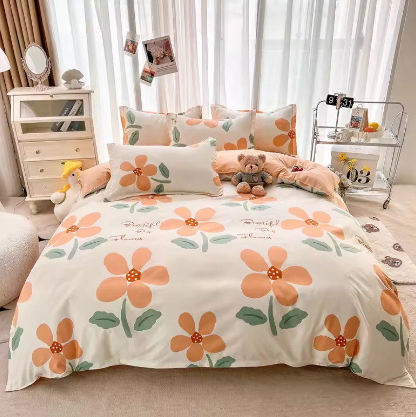 Four Piece Bedding Set: