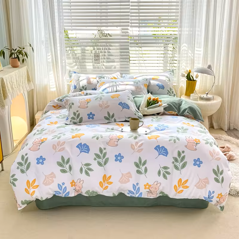 Four Piece Bedding Set: