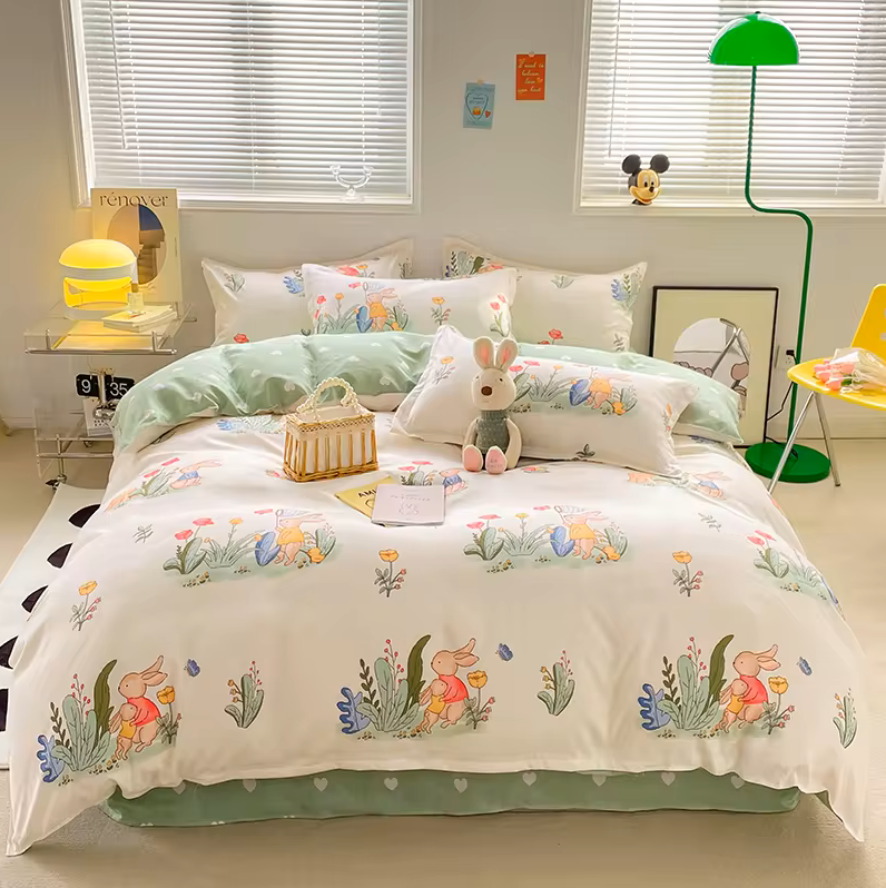 Four Piece Bedding Set: