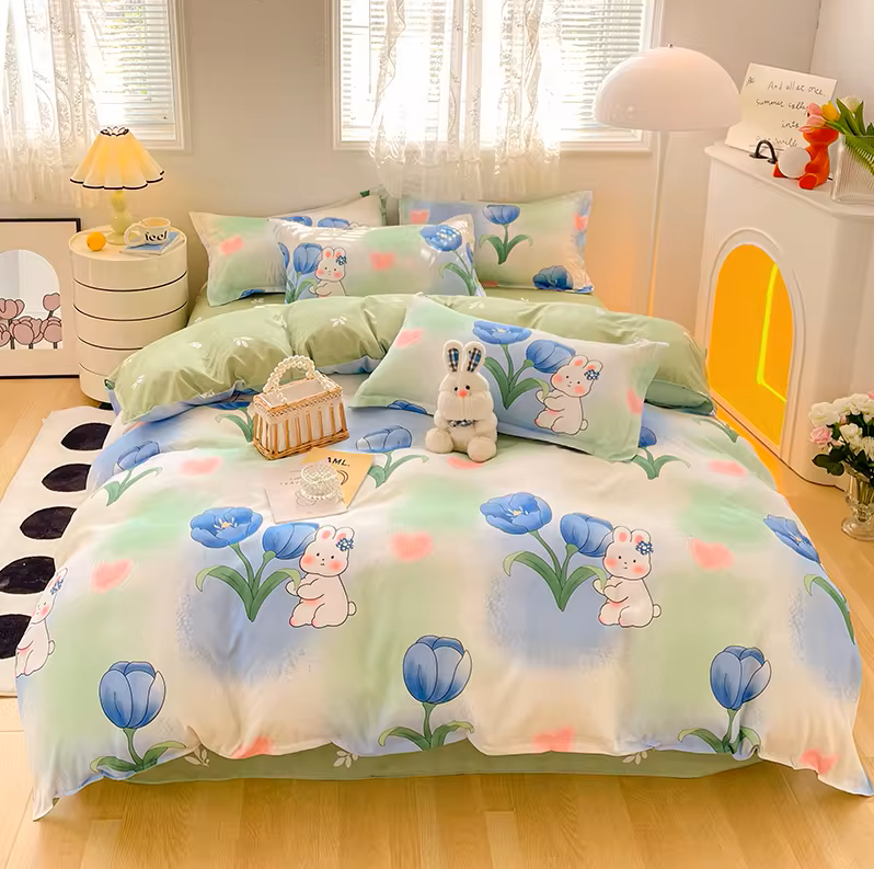 Four Piece Bedding Set: