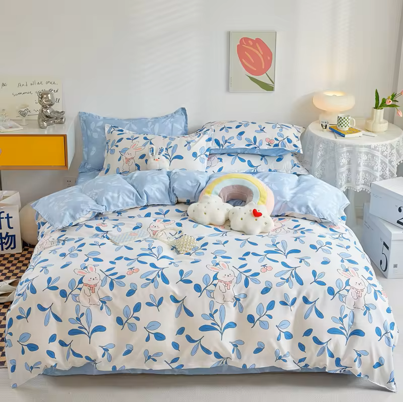 Four Piece Bedding Set: