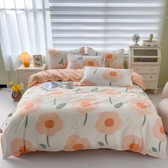 Four Piece Bedding Set: