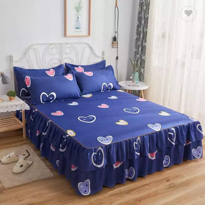 Lucrative 3 Pieces Bedsheet Set