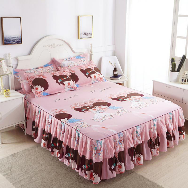 Lucrative 3 Pieces Bedsheet Set