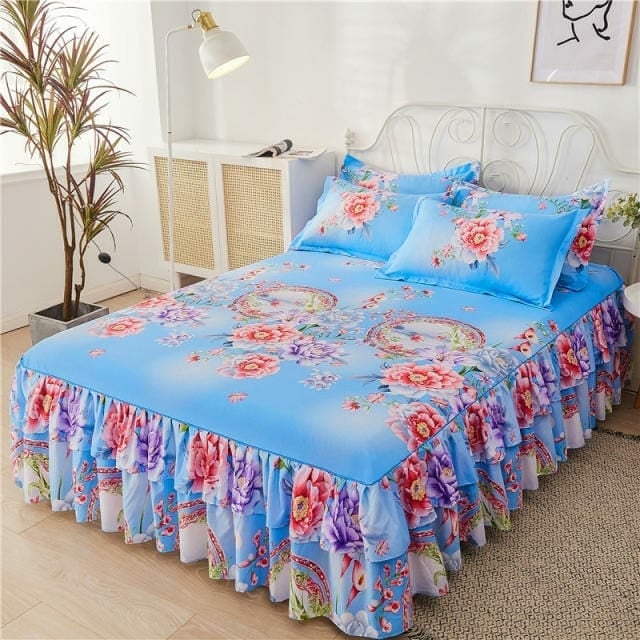 Lucrative 3 Pieces Bedsheet Set