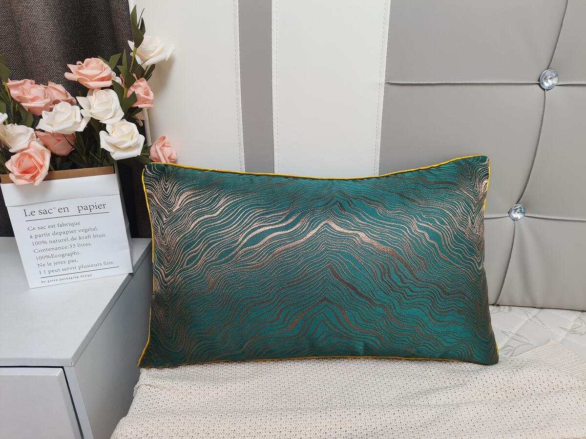 European Style jacquard luxury cushion cover high quality elegant exquisite jacquard throw pillow cushion covers for Home Decor