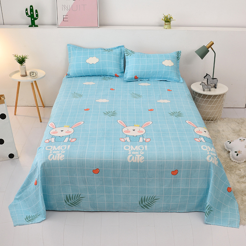 Three Pieces Bedsheet Set: