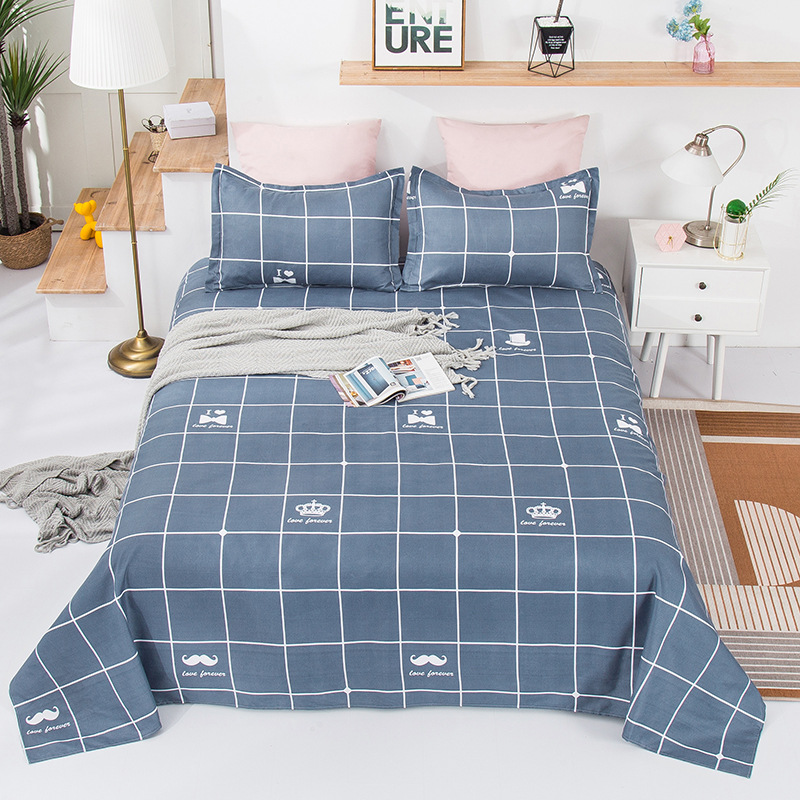 Three Pieces Bedsheet Set: