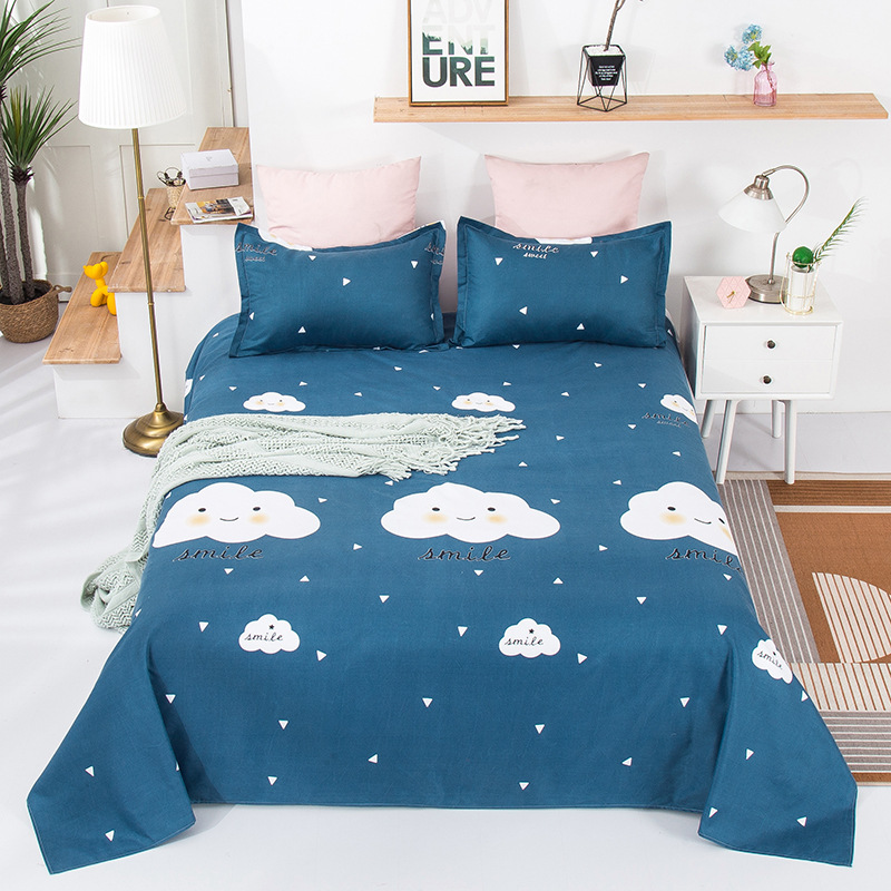 Three Pieces Bedsheet Set: