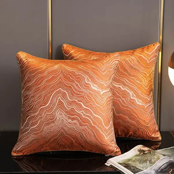 European Style jacquard luxury cushion cover high quality elegant exquisite jacquard throw pillow cushion covers for Home Decor