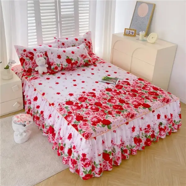 Lucrative Bedskirt Bedsheet