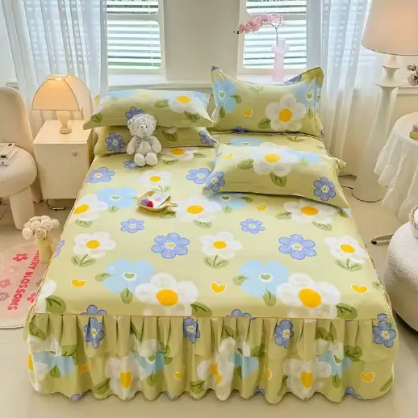 Lucrative Bedskirt Bedsheet
