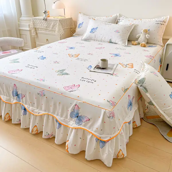 Lucrative Bedskirt Bedsheet