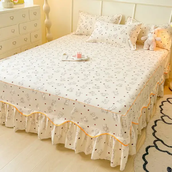 Lucrative Bedskirt Bedsheet
