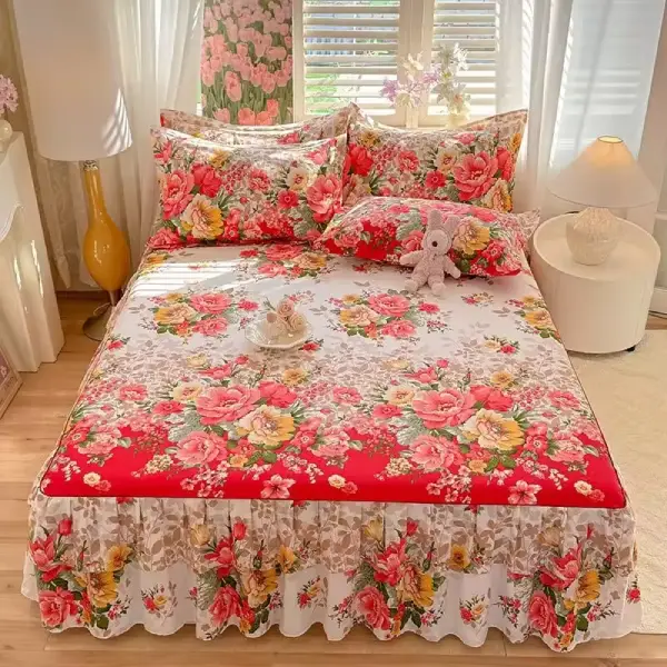 Lucrative Bedskirt Bedsheet