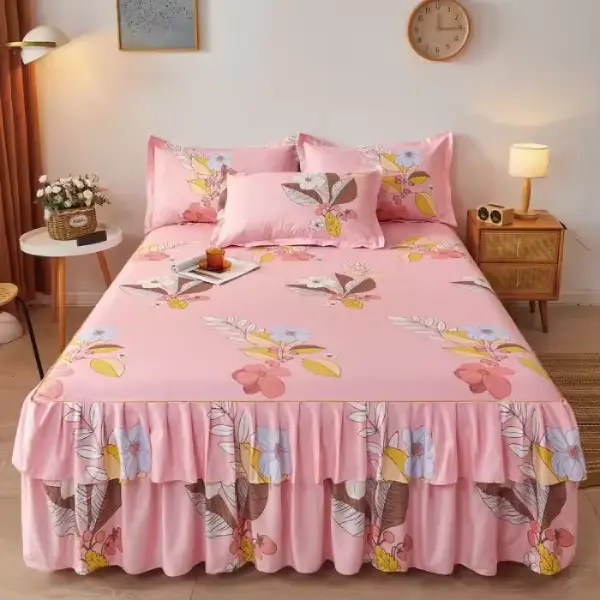 Lucrative Bedskirt Bedsheet