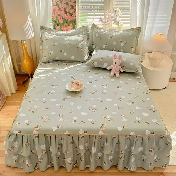 Lucrative Bedskirt Bedsheet