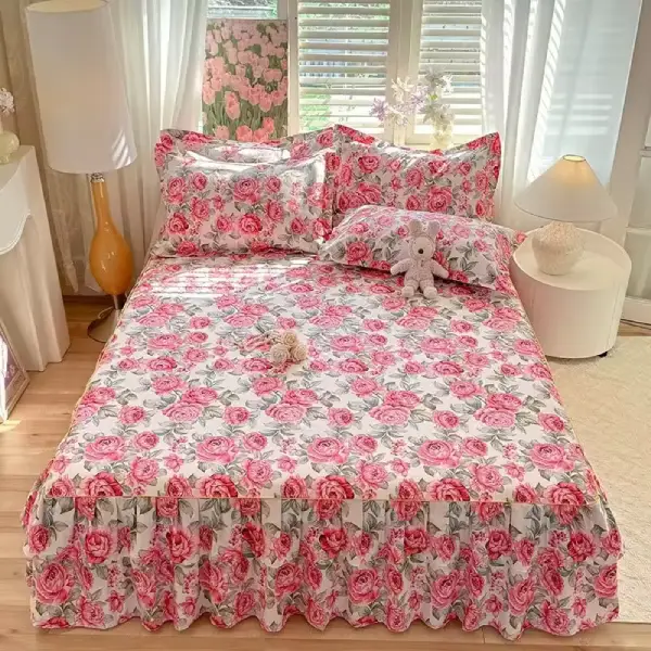 Lucrative Bedskirt Bedsheet
