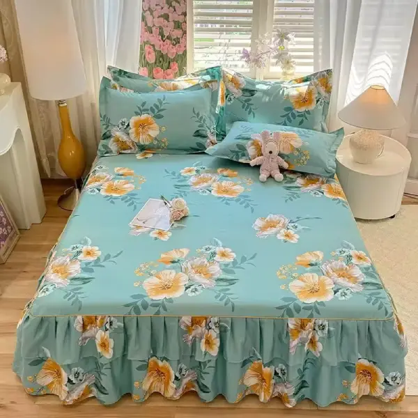 Lucrative Bedskirt Bedsheet