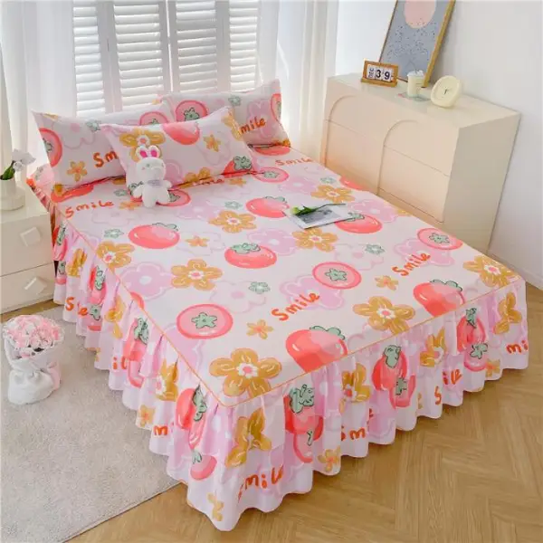 Lucrative Bedskirt Bedsheet