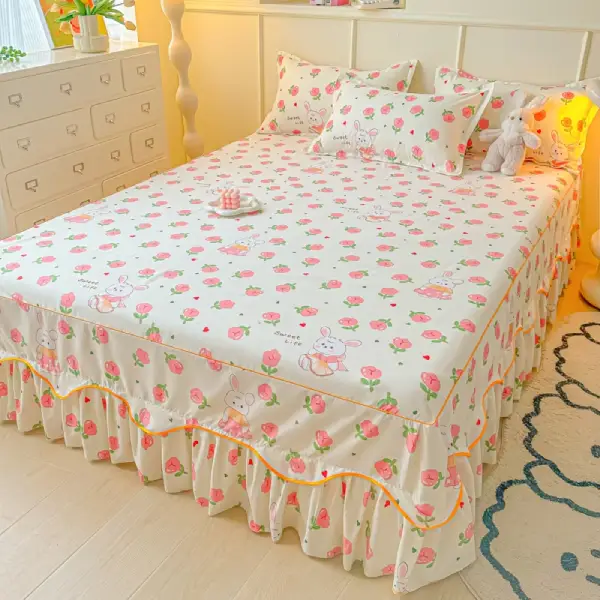 Lucrative Bedskirt Bedsheet
